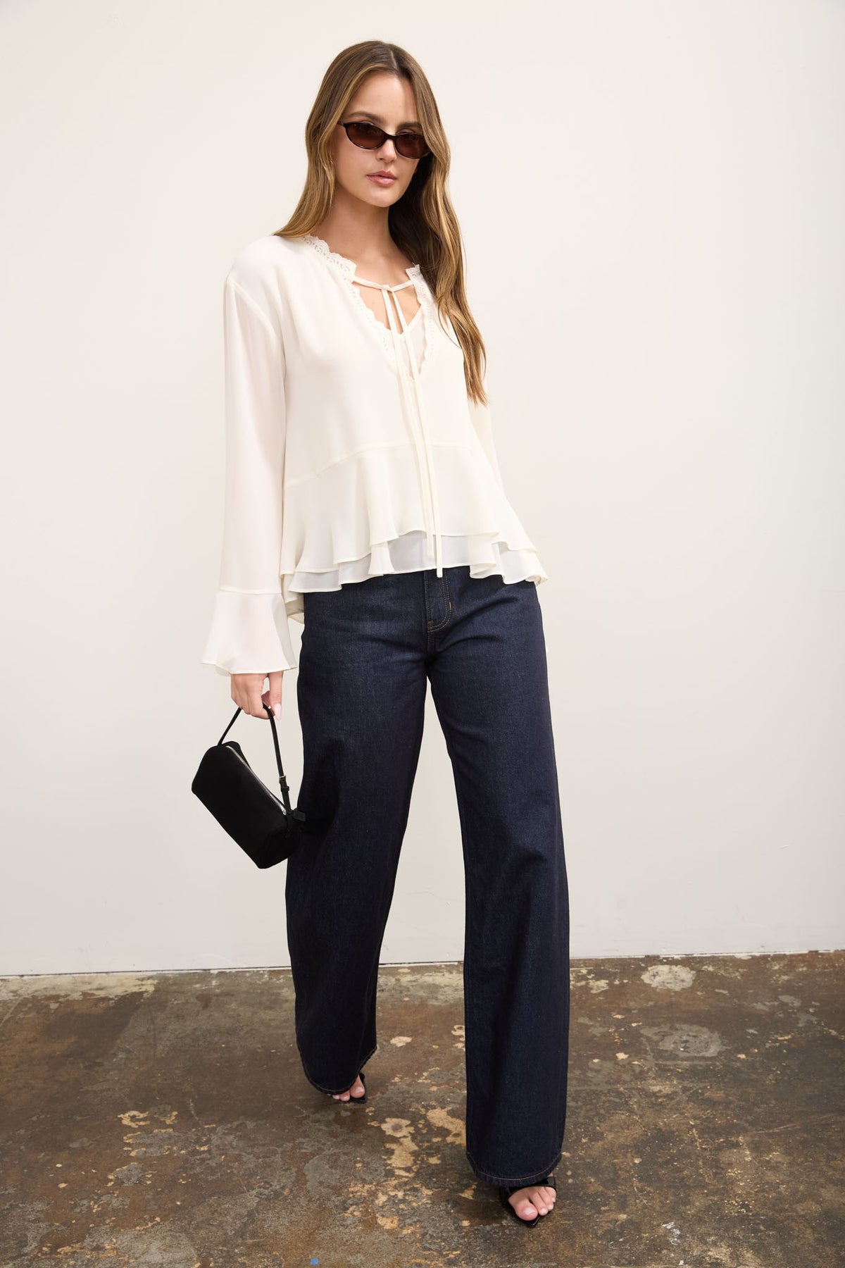 The Ivory Grace Blouse
