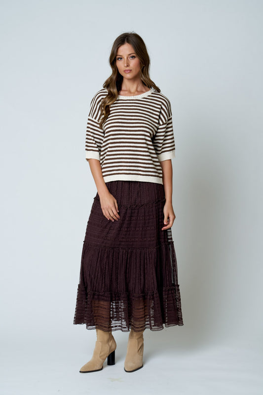 The Cocoa Midi Skirt