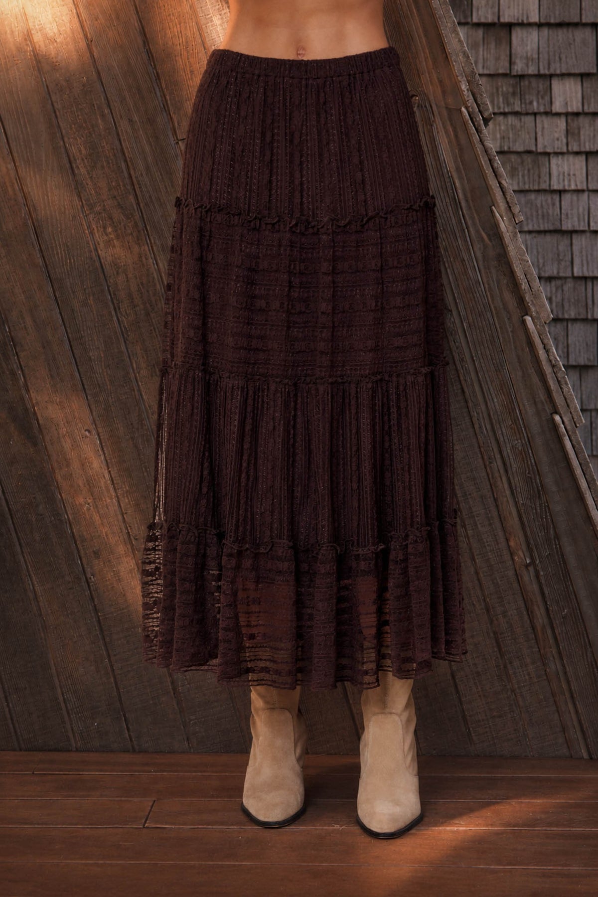 The Cocoa Midi Skirt