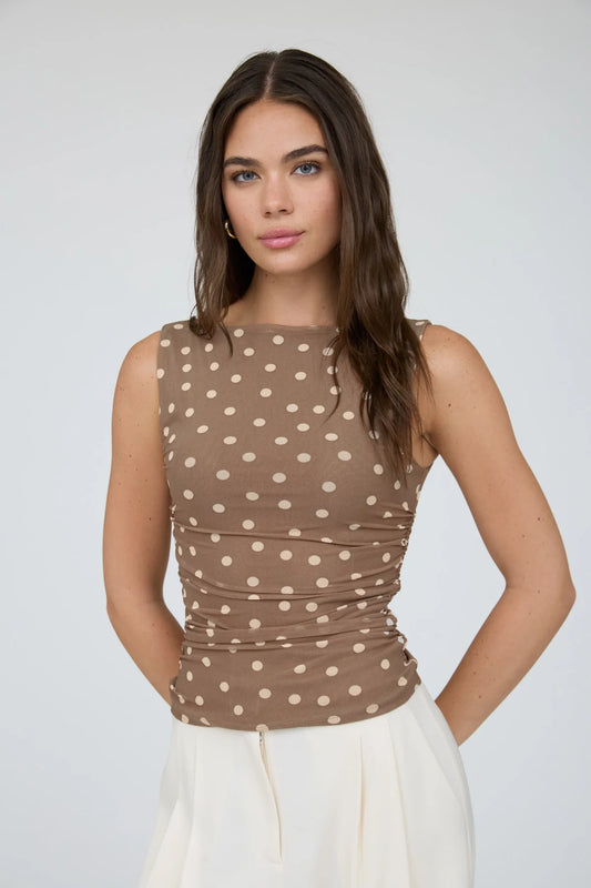 Luna Polka Top